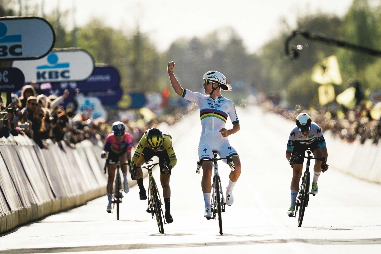 Kopecky sole record holder of the Tour of Flanders