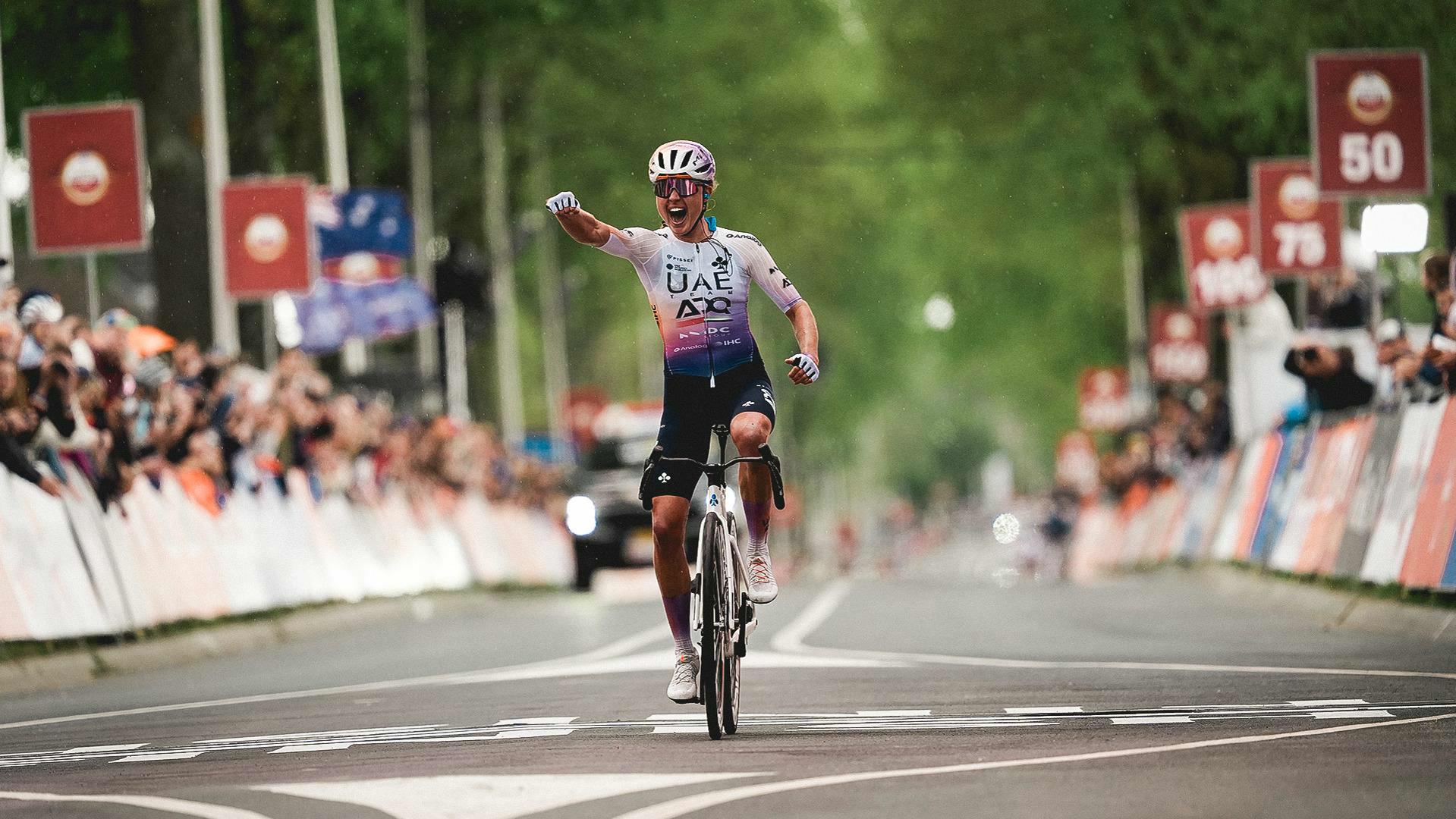 Blasi solos to victory at the Amstel Gold Race